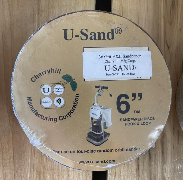 Where to rent SANDPAPER,  36 GRIT 6  PAD in Oakland MD