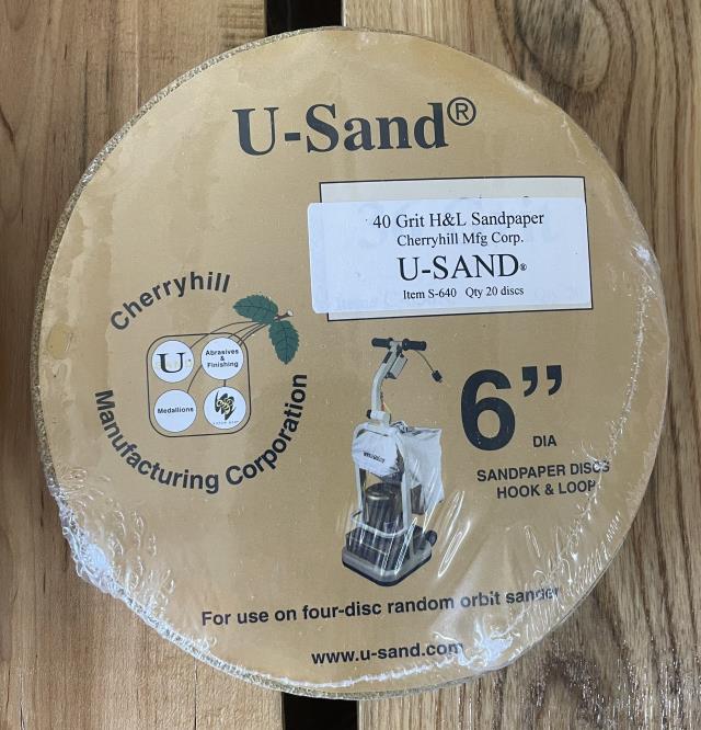 Where to rent SANDPAPER,  40 GRIT 6  PAD in Oakland MD